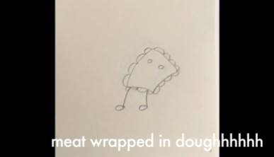 Meat Wrapped In Dough, Tracy Park, 2min, 2018, USA